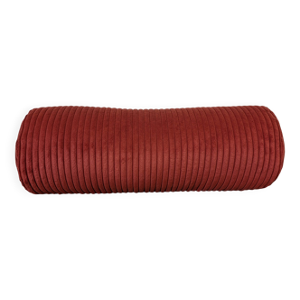 Corduroy bolster pillow