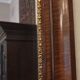 Antique beveled edge mirror in walnut frame, circa 1850