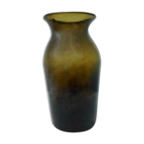 Bocal ancien en verre vert