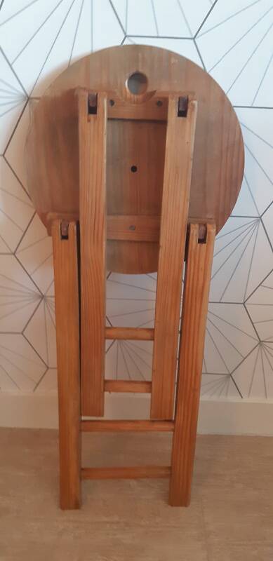 Vintage folding stool.