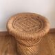 Wicker ottoman