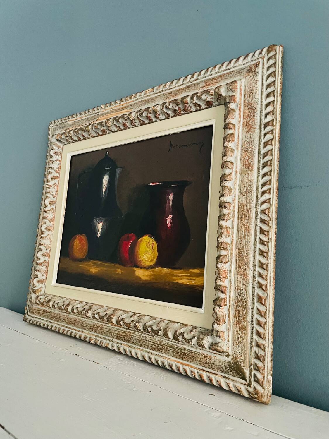 Old still life signed Potamianos