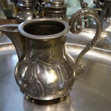 Coffee set fine silver plated metal XlXeme