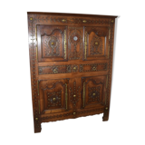 Armoire de mariage bigoudène 19 ème siècle