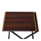 Ensemble de cinq tables d'appoint modernes en palissandre danois.