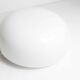 1960 Round white opaline