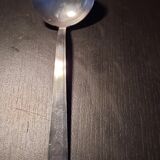 Silver metal cutlery set