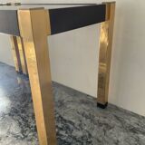 Pair of Hollywood Regency style side tables