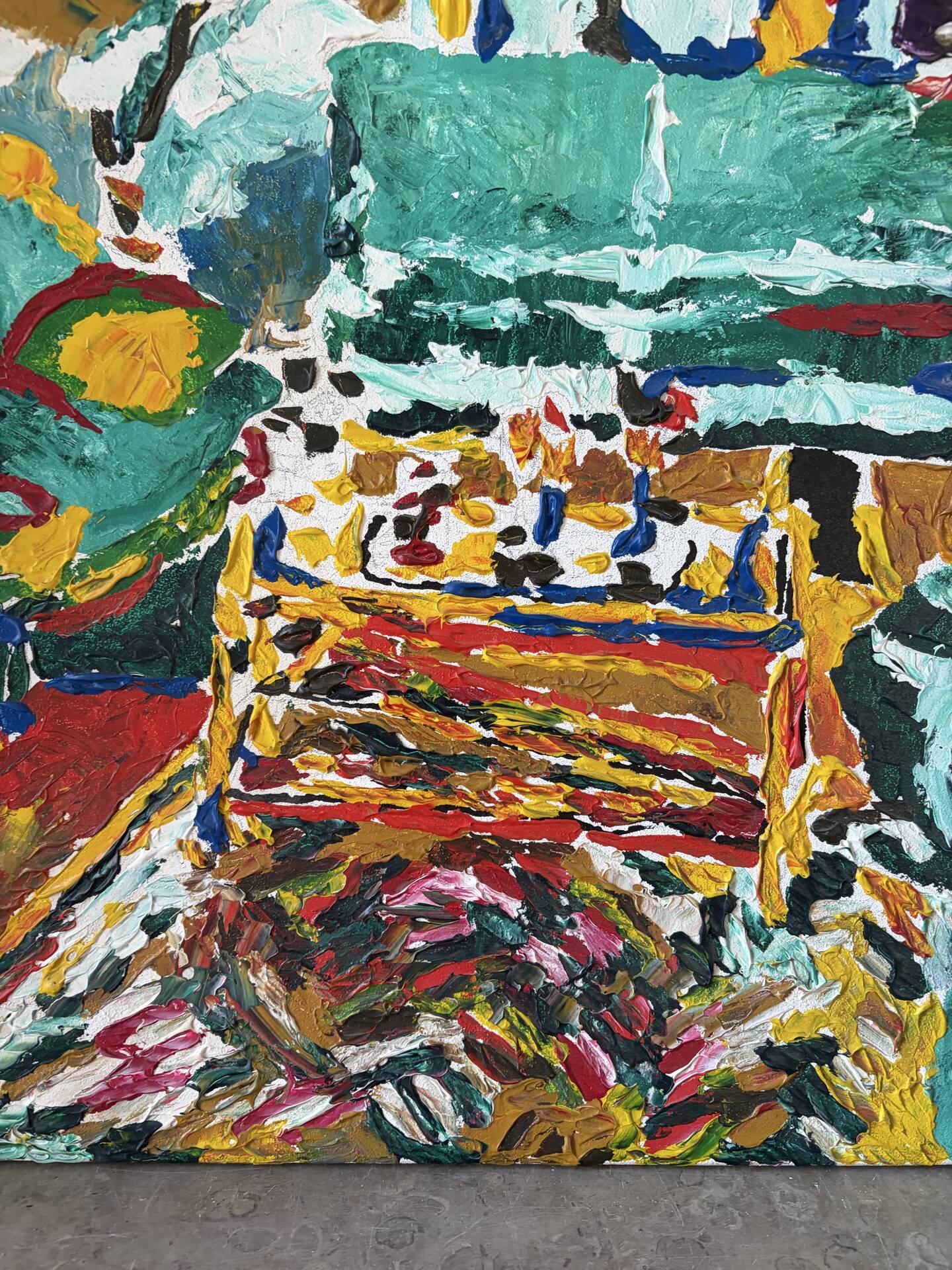 "Coin Salon" knife oil signed Jérôme Pezzillo 1992