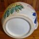 Vintage 50 cl Vallauris ceramic pitcher handmade with floral decor