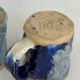 Set of 2 glazed ceramic mugs – Handmade rustic mugs