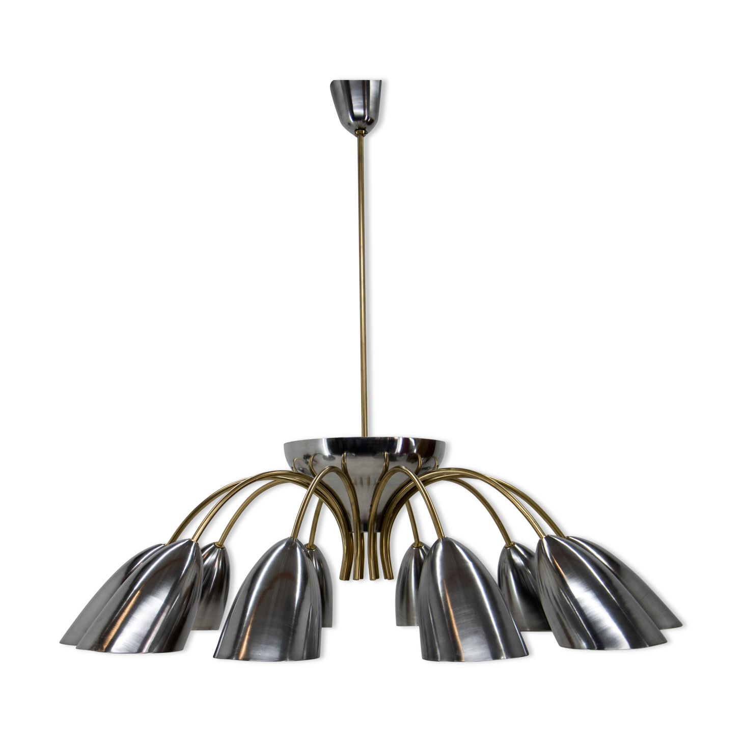 Huge space age chandelier, 1960