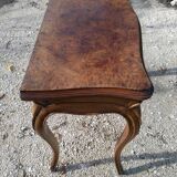 Table a jeux XIXe de style louis XV