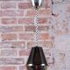 Mid-Century Chandelier in Brass and Lacquered Steel, Czech, 1960s