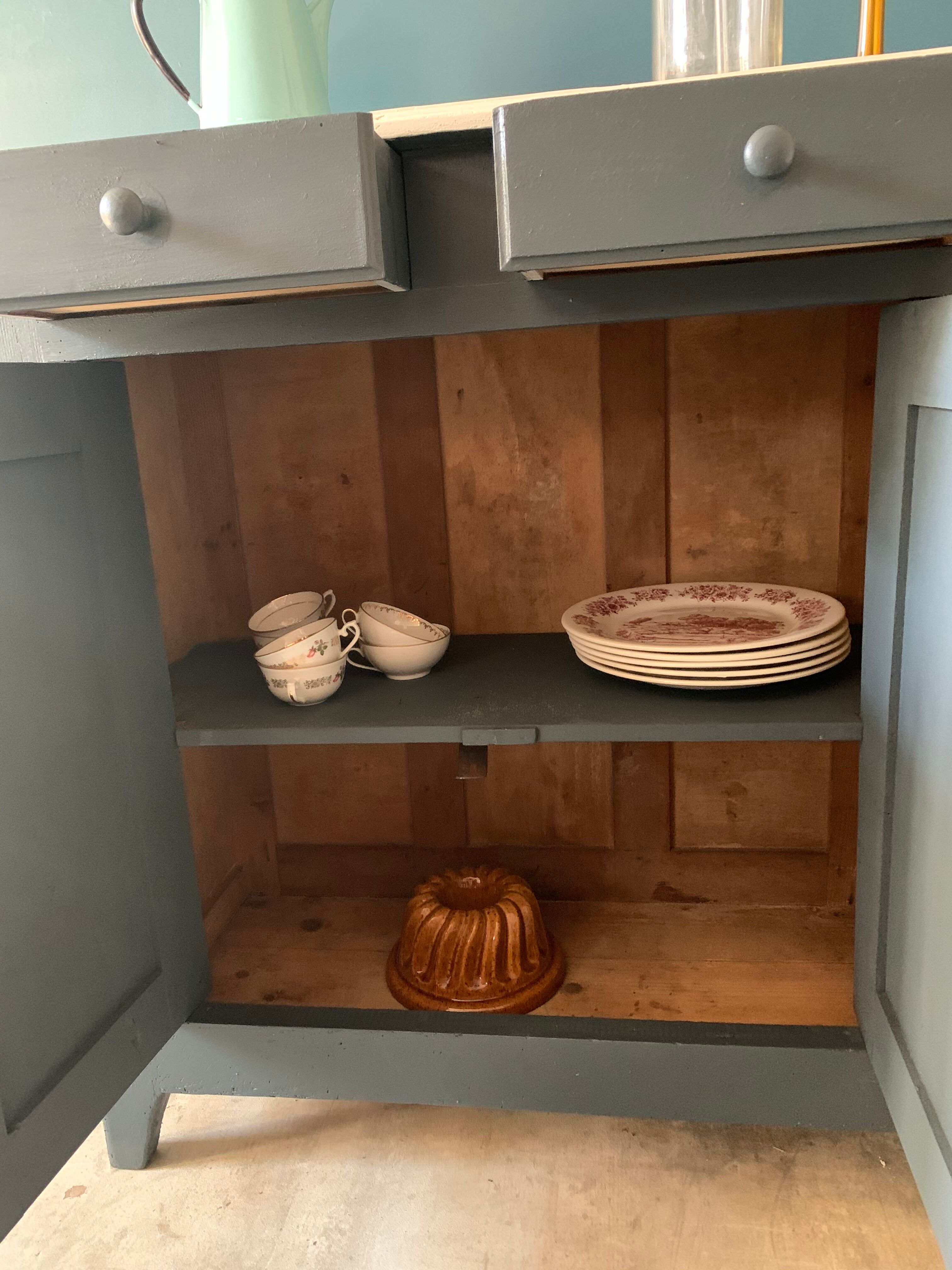 Grey parisian buffet