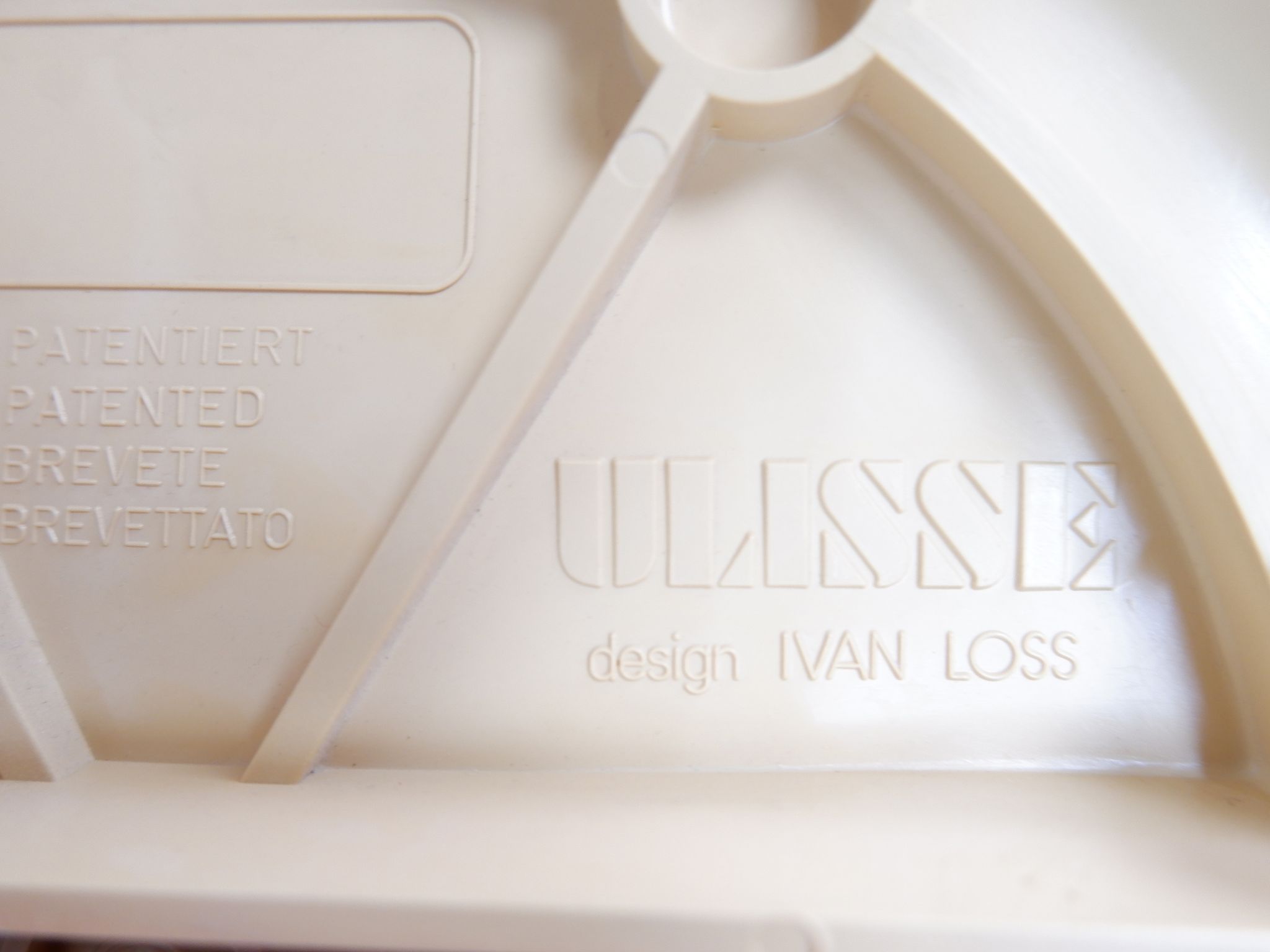 Chaise pliante Ulisse par Ivan Loss, années 1980