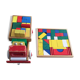 Vintage wooden educational games (truck & tablet)