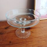 Cake stand, glass dome on a stand