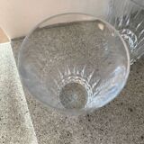 2 large glasses Crystal d'Arques model Tuileries VILLANDRY