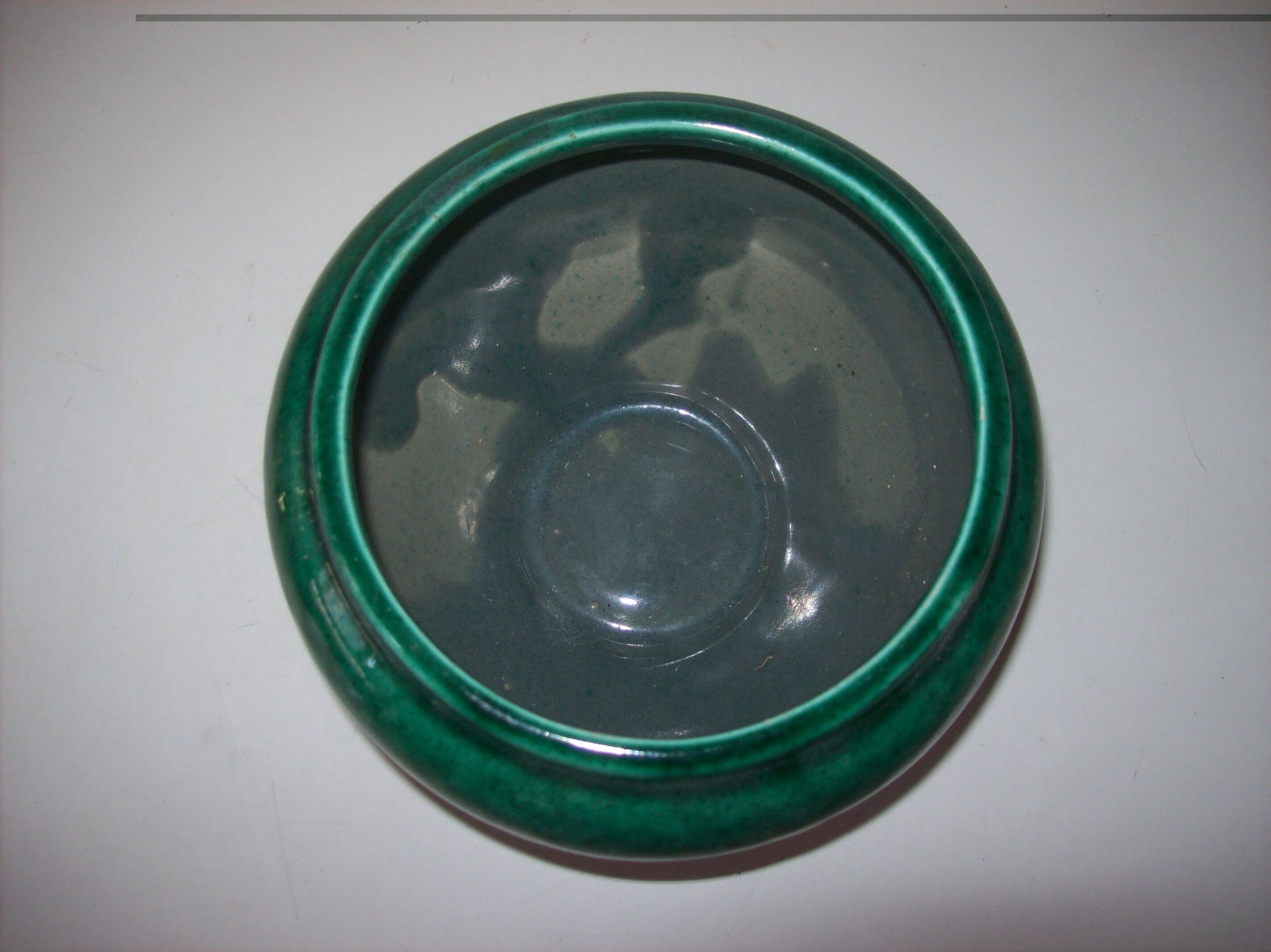 Ceramic pot cover signed jérome massier