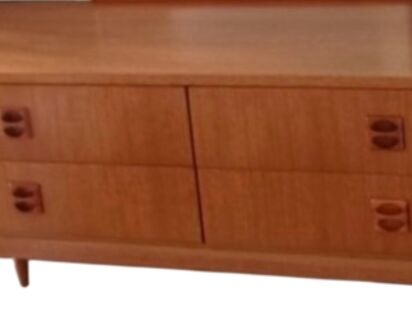 Vintage Scandinavian teak sideboard