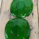 Vereco glasses / verrines with saucers