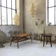 Rattan coffee table