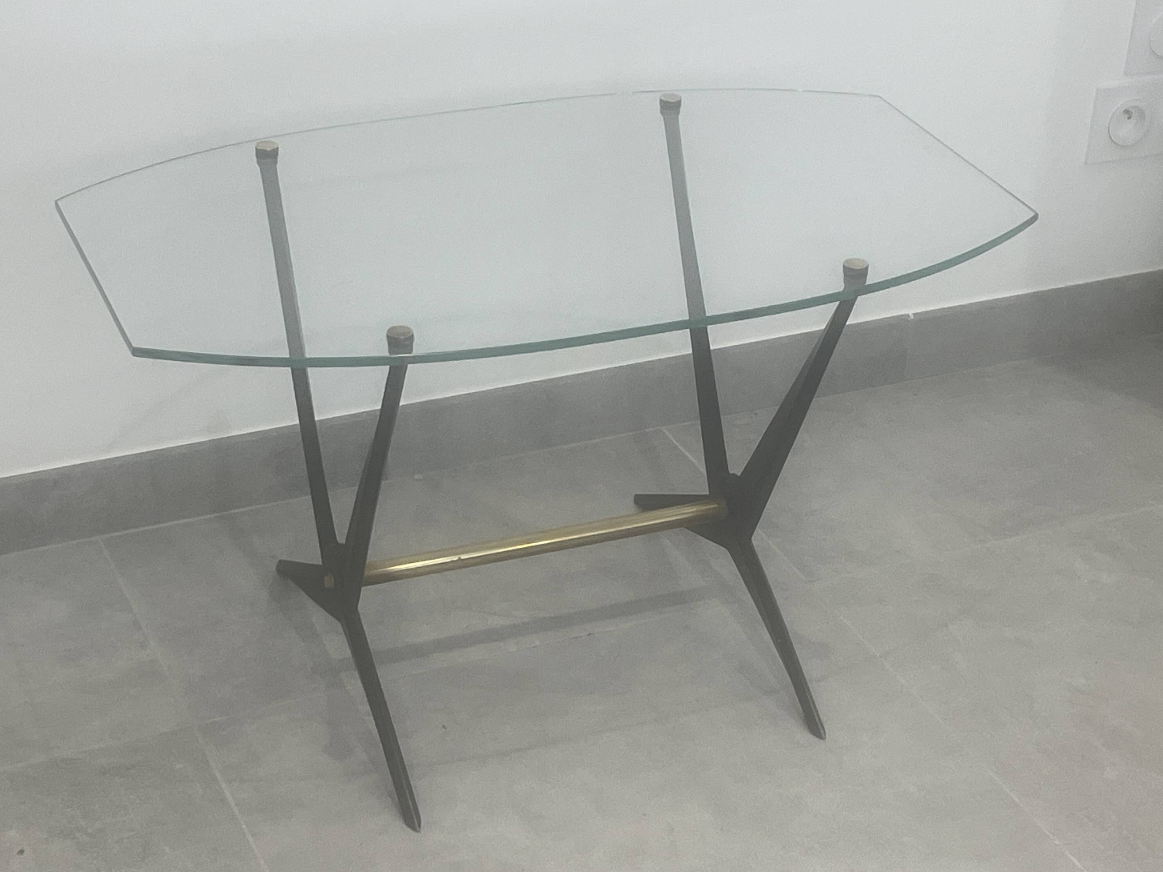 1950s Italian coffee table by Angelo Ostuni