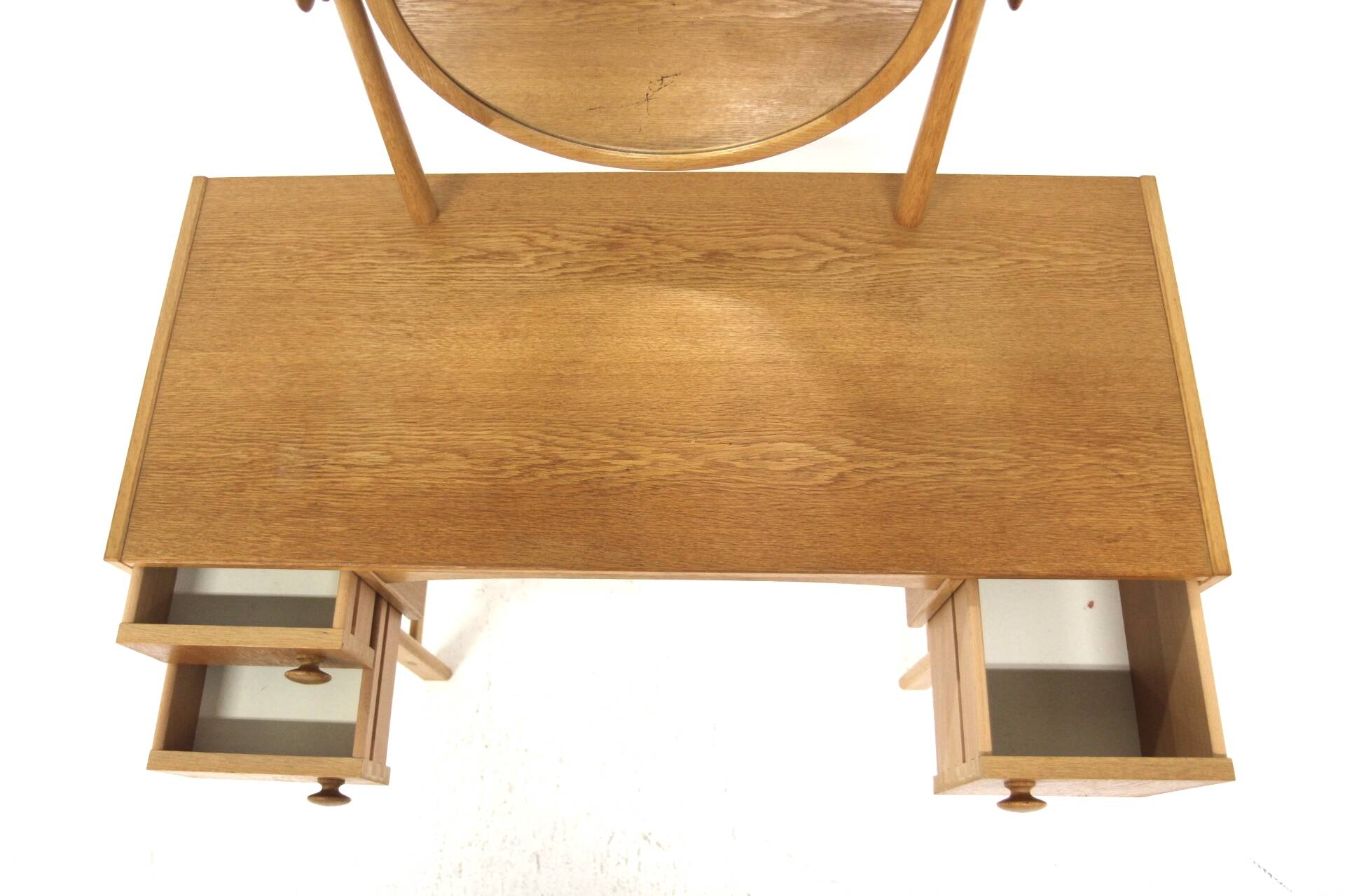 Scandinavian oak dressing table, Sweden, 1960
