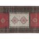 Vintage Turkish kilim handwoven 107x185 cm