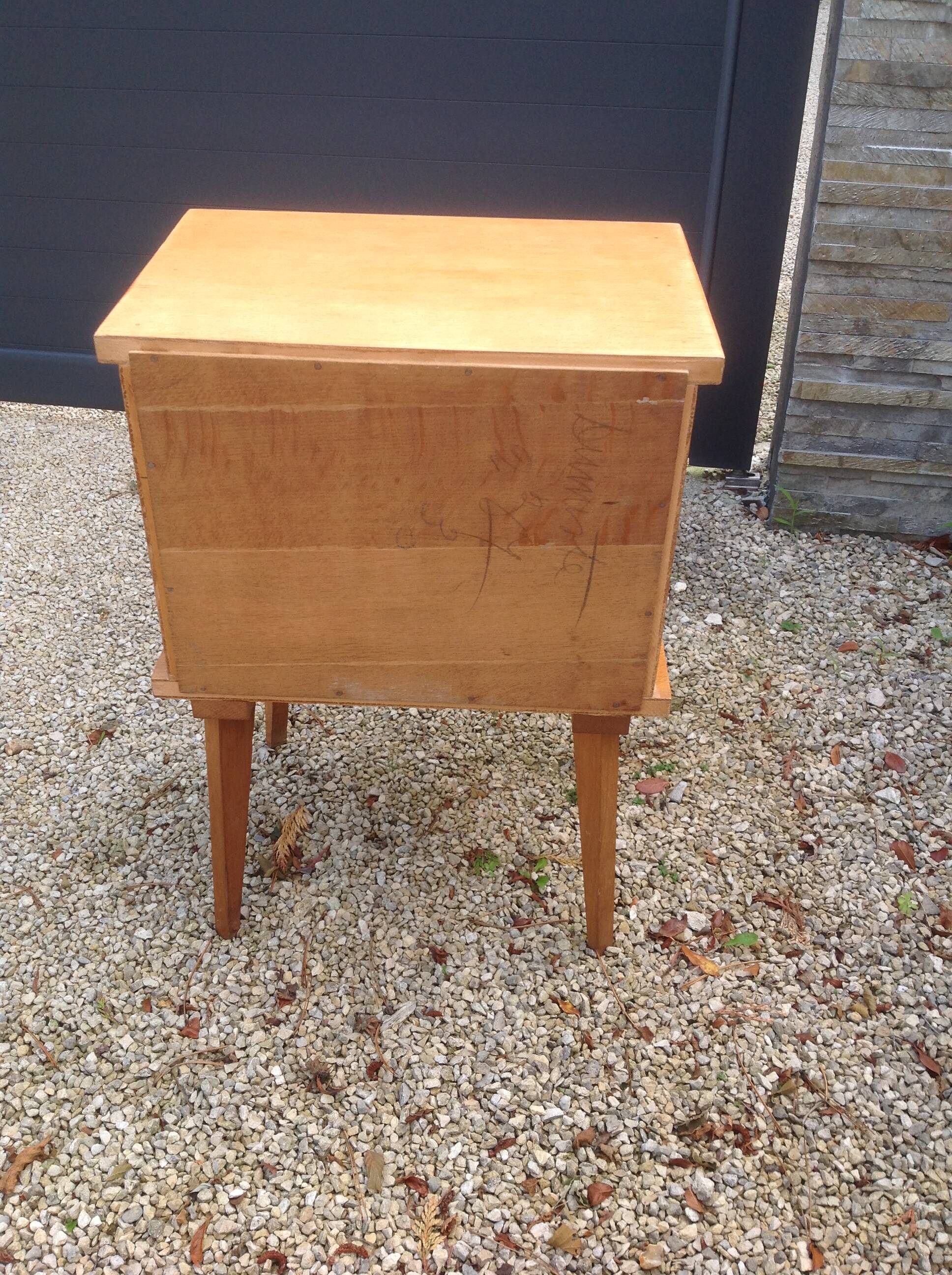 Vintage bedside table