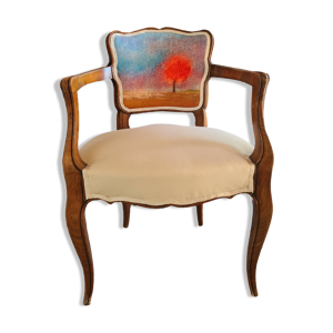 chaise avec accotoirs