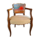 Armchair with armrests in Louis XV style