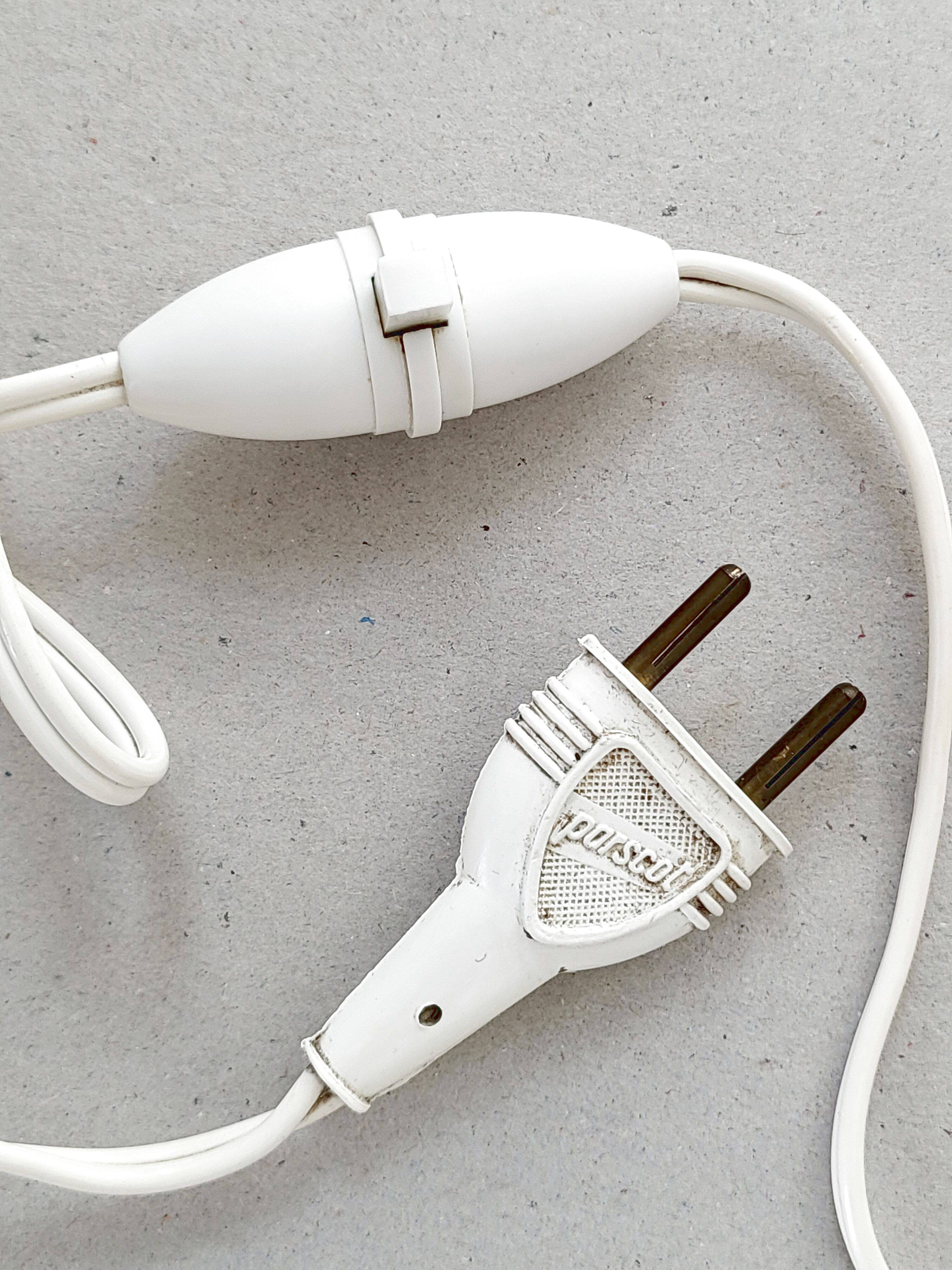 Pair of vintage 1950 Parscot lamps