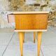 Vintage Scandinavian-style oak bedside table, circa 1960s/1970s