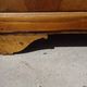 Antique Louis Philippe chest of drawers in solid walnut.