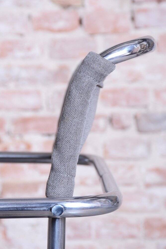 Bauhaus Czech Chrome Armchair by Marcel Breuer for Thonet, 1930s