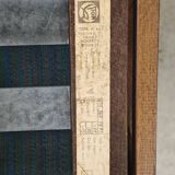 Pair of blue boomerang armchairs by Antonin Suman for Ton (Thonet) 1960