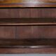 Light wood library with a secretary and leather surface.