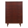 Commode en teck, design danois, années 1970, fabriquée au Danemark