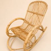 Fauteuil à bascule en Bambou