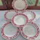 6 Amandinoise soup plates