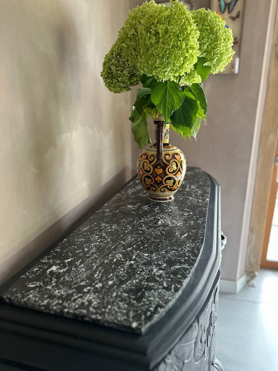 Black Art Deco Sideboard