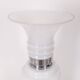 Large 60's vintage table lamp in murano glass