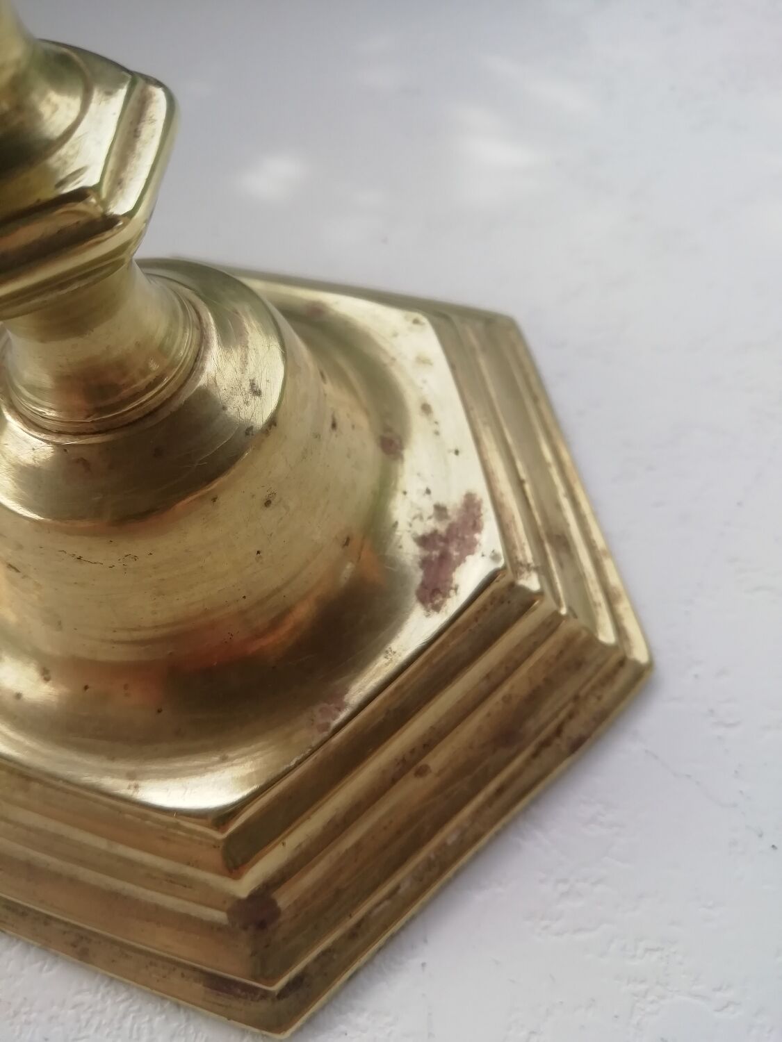 Pair of candle holders