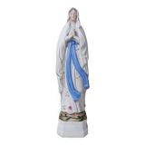 Antique Virgin Mary biscuit statue, 19th century