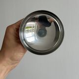 6 stainless steel footed bowls