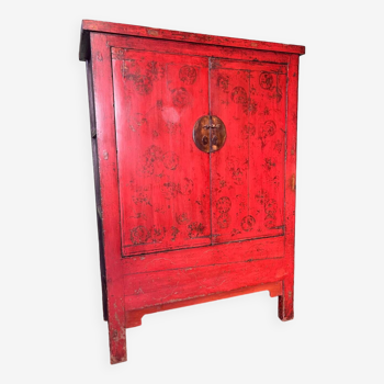 Armoire ancienne chinoise 2 portes