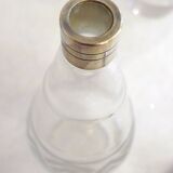 Art Deco liqueur set, glass & silver-plated metal ARGIT