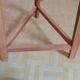 Oiled wood sculptor's harness